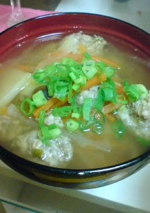 A picture of Sardine Fishball Soup.