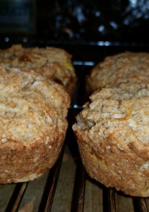 A picture of Apple Banana Egg Free Muffins.