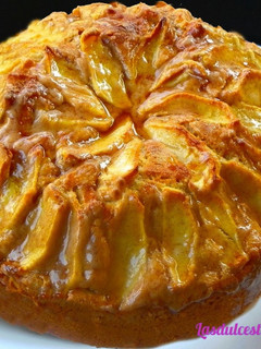 Una foto de Bizcocho de Manzana y Canela