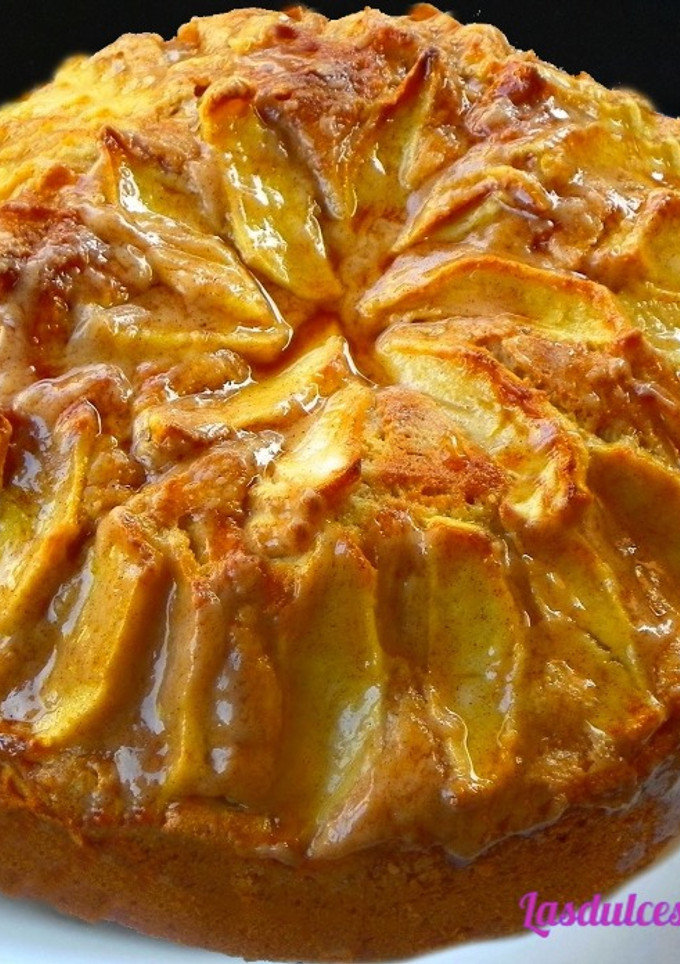 Una foto de Bizcocho de Manzana y Canela