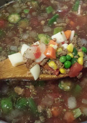 A picture of Vegetable Soup.