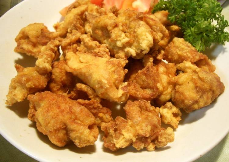 Steps to Prepare Speedy Chinese Restaurant-Style Fried Chicken Karaage