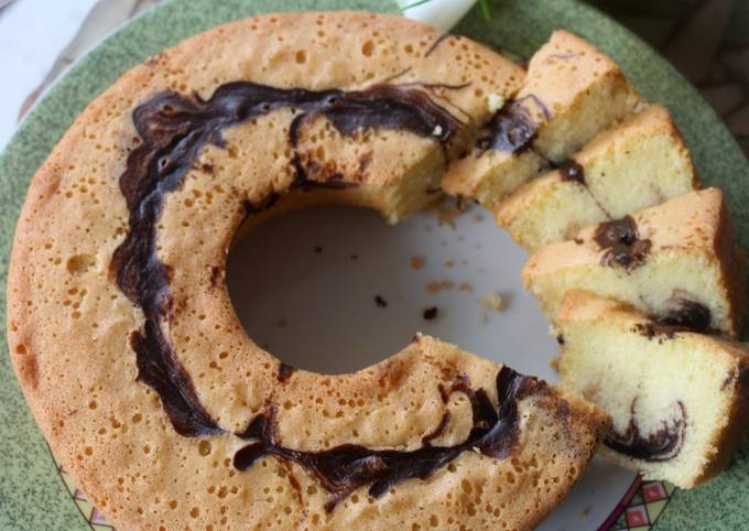 Anti Ribet, Buat Bolu Marmer Panggang