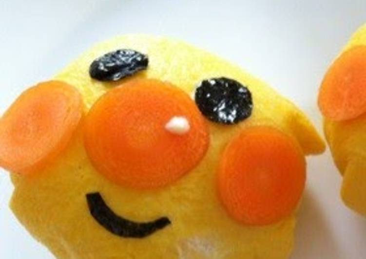 Anpanman Shaped Sushi