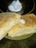 Pierogi Grilled Cheese