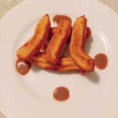 A picture of Homemade Churros.