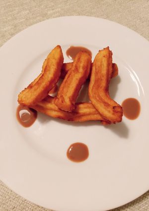 Una foto de Churros caseros