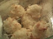 A picture of coconut macaroons