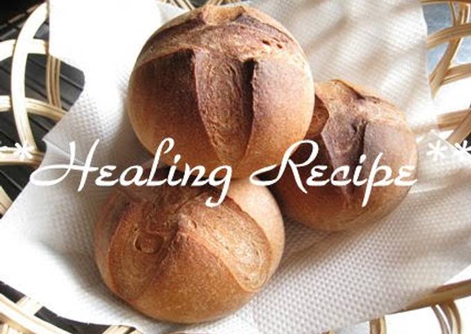 Step-by-Step Guide to Make Any-night-of-the-week 100% Whole Wheat Bread Rolls with Homemade Bread Starter