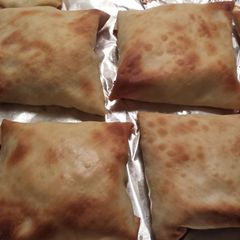 Low Fat Buffalo Chicken Pockets A picture of Low Fat Buffalo Chicken Pockets.