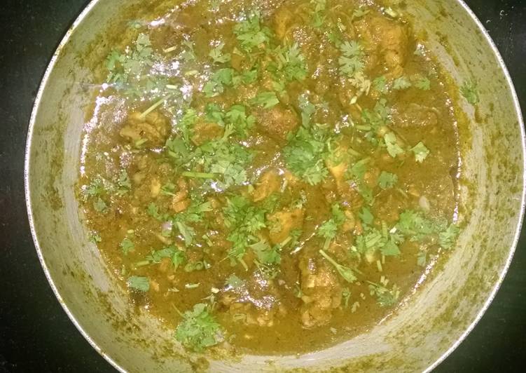 Recipe of Quick Chicken Hariyali