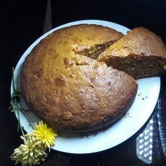 A picture of Gajar cake.
