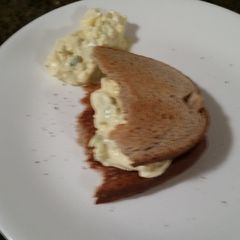 A picture of Spicy egg salad.