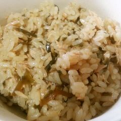A picture of Easy and Quick Mixed Rice with Tuna and Shio-Kombu.
