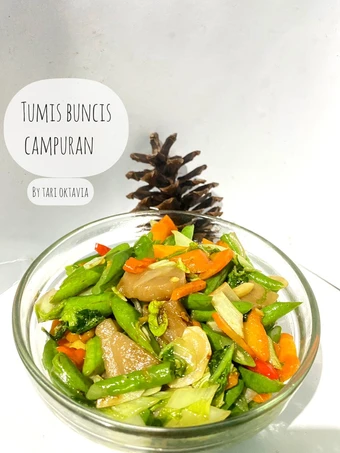Langkah Gampang Membikin Resep Tumis Buncis Campuran yang Uenak Anti Ribet, Lezat