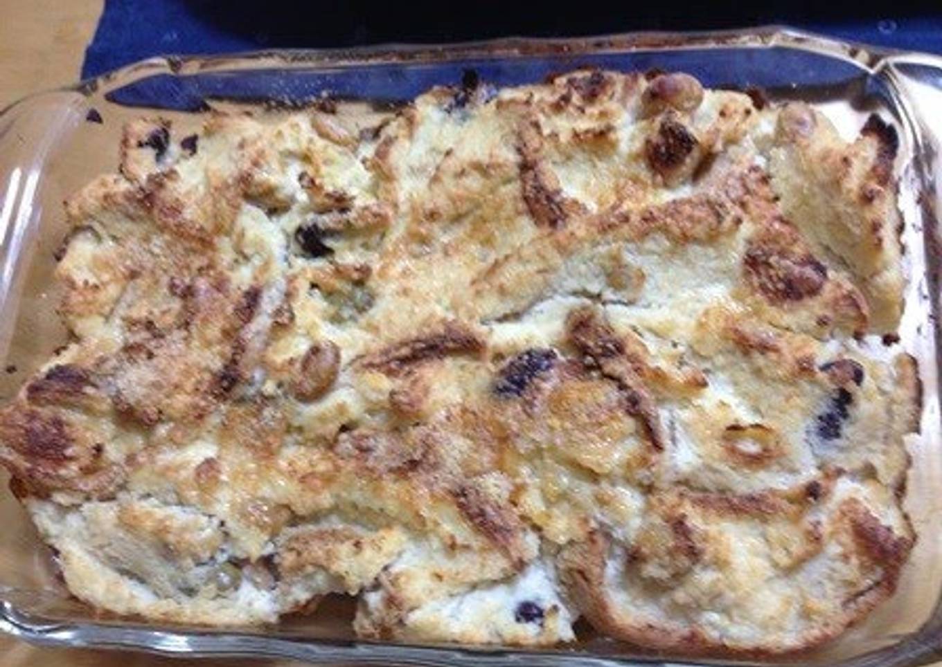 Macrobiotic Kuromabu, beans, okara au gratin: