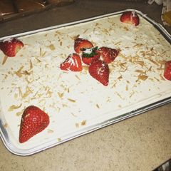 A picture of Ladyfingers Cheesecake.