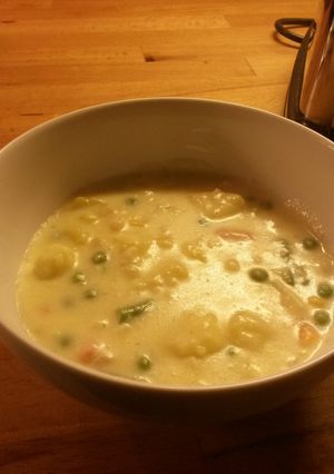 A picture of Robin's Easy Potato Soup.