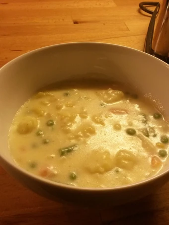 Easy Steps to Prepare Recipes Robin's Easy Potato Soup the Delicious Can Pamper Your Tongue.