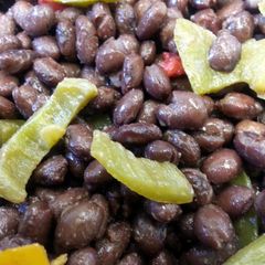A picture of Citrus Black Beans.