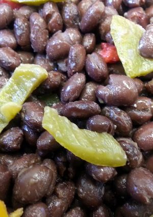 A picture of Citrus Black Beans.