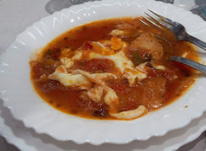 Foto de Sopa de Tomate à Alentejana