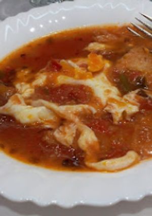 Foto de Sopa de Tomate à Alentejana