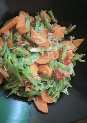 Foto resep Tumis Buncis Wortel Rebon