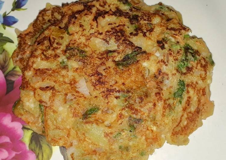 Sweet potato pancake (spicy)