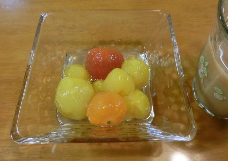 Recipe of Perfect Honey-Marinated Cherry Tomatoes