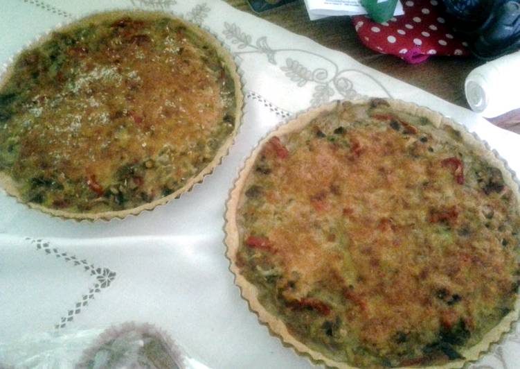 Step-by-Step Guide to Prepare Ultimate Filling for quiche 1  (with spek or bacon)