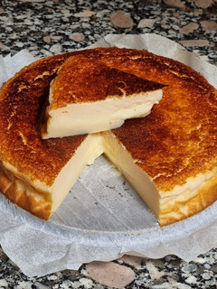 Una foto de Tarta de yogur de fresa