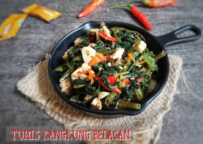 Bagaimana Membuat TUMIS KANGKUNG BELACAN sedaaap yang Menggugah Selera