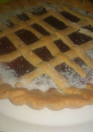 Una foto de Pastafrola con aceite!
