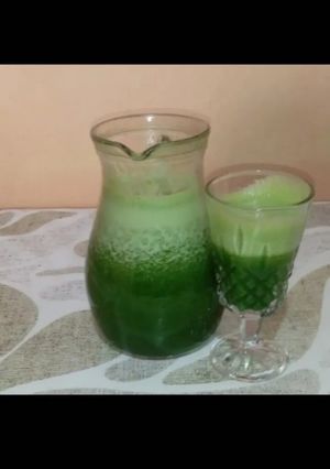 صورة لوصفة عصير سبانخ