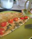Omellet con sabores de verano