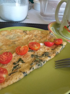 Una foto de Omellet con sabores de verano