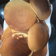 A picture of My Super Fluffy Plain Pancakes @senoreetarh.