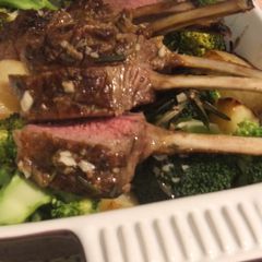 A picture of Grilled Rack of Lamb.