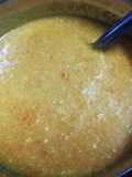 Raw mango curd sabji