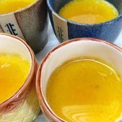 A picture of Easy Kabocha Pudding in 7 minutes.