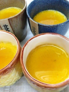 A picture of Easy Kabocha Pudding in 7 minutes.