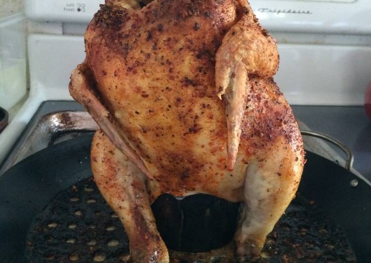 Easiest Way to Make Quick Fruity Beer Butt Chicken