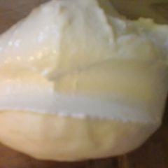 A picture of Zingy lemon sorbet from Andrew James recipe book 😃.