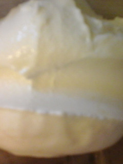 A picture of Zingy lemon sorbet from Andrew James recipe book 😃.