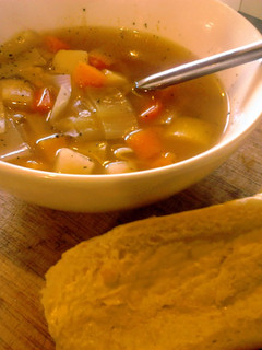 A picture of Heathers Vegetable Soup.