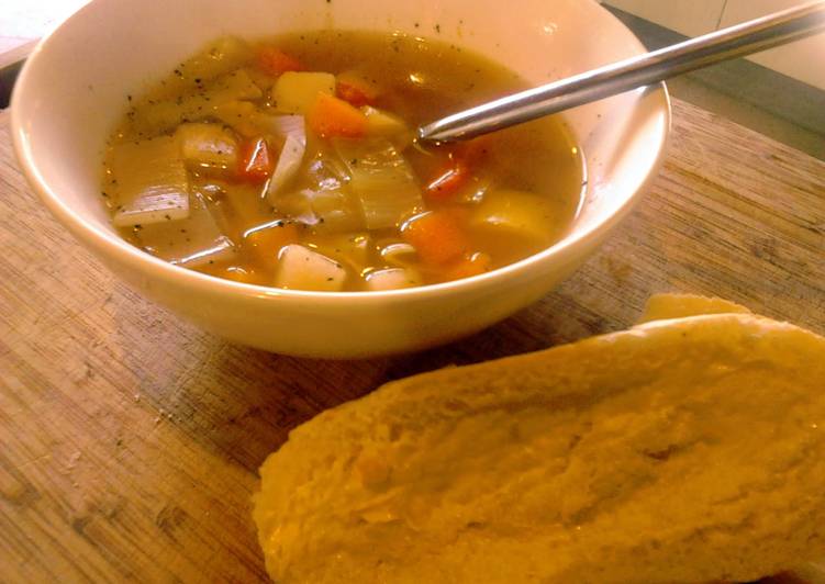 Simple Way to Prepare Award-winning Heathers Vegetable Soup