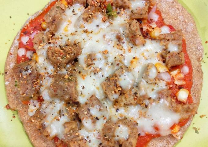 Gluten free & Vegan Pizza Recipe by Tushita Kharbanda - Cookpad