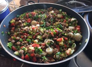 Una foto de Carne para tacos suaves