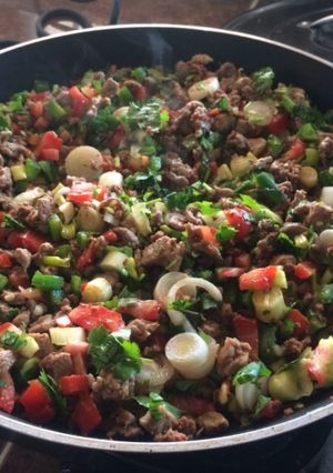 Una foto de Carne para tacos suaves